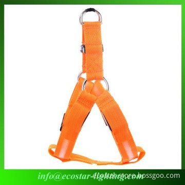 Promotional led pet harness customized led pet vest harness